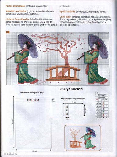 Schema punto croce Cina 4