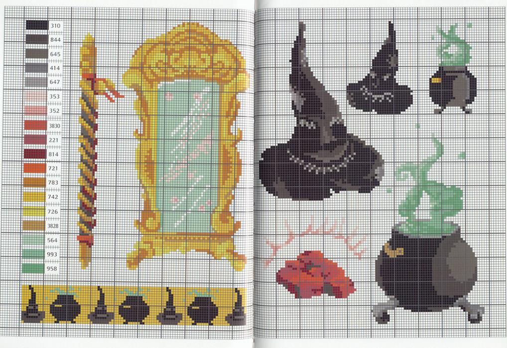 Schema punto croce Harry potter 13