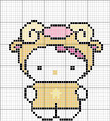 Schema punto croce ariete