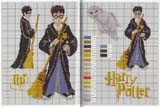 Schema punto croce harry potter 2