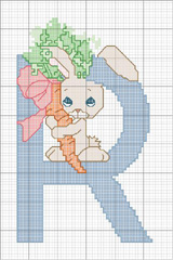 Schema punto croce r rabbit