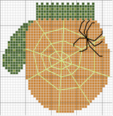 Schema punto croce ragno