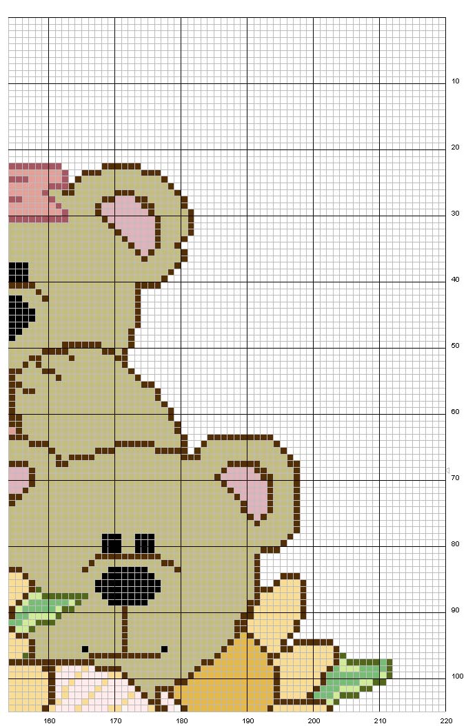 Schema punto croce Prsetto5