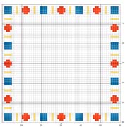 Schema punto croce Cornice-2