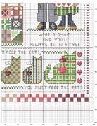 Schema punto croce Country-folk-4