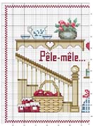 Schema punto croce Cucina-1