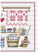 Schema punto croce Cucina-2