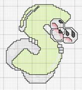 Schema punto croce Diddl-s