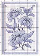 Schema punto croce Fiore Cinese2