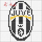 Schema punto croce Juve
