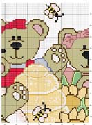 Schema punto croce Orsetto3