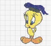 Schema punto croce Piolin-laurea