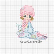 Schema punto croce Precious-moment