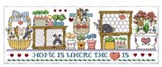 Schema punto croce Quadro Country 12