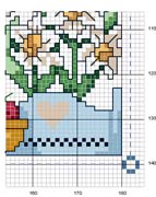 Schema punto croce Quadro Country 9