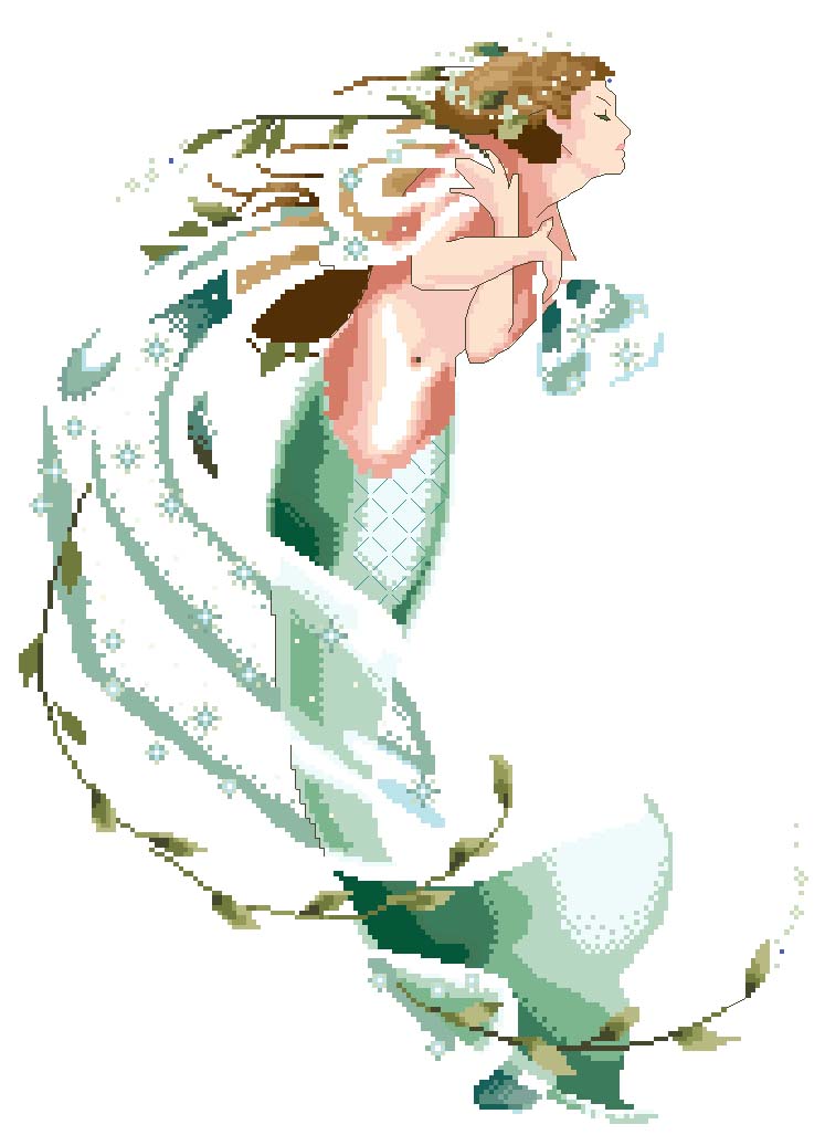 Schema punto croce Amore profondo