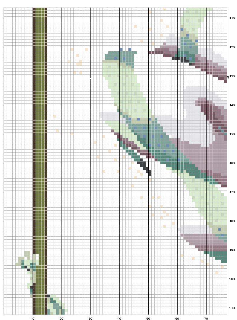 Schema punto croce Cinderella 2