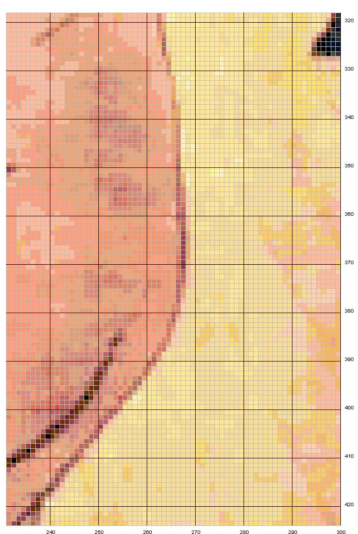 Schema punto croce Moulin rouge 19
