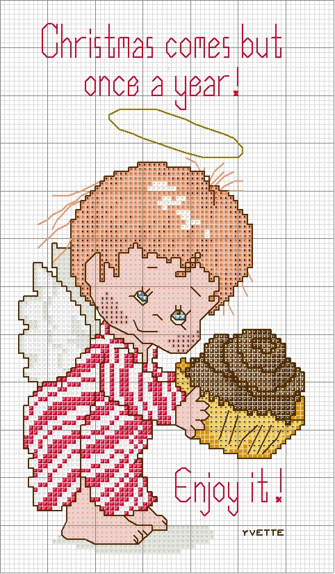 Schema punto croce Pm christmas
