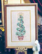 Schema punto croce Albero Natalizio-foto