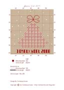 Schema punto croce Albero Semplice