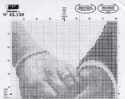 Schema punto croce Astrid-e-jurgen