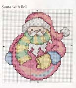 Schema punto croce Babbo Palla-4