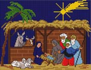 Schema punto croce Bel Presepe