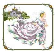 Schema punto croce Cinderella