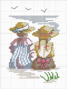 Schema punto croce Fratelli