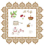 Schema punto croce Il Caffe