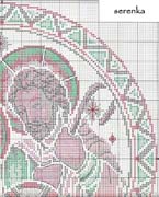 Schema punto croce Nativita A2