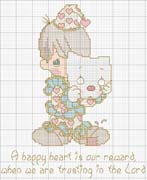 Schema punto croce Pm Clown Maschera