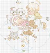 Schema punto croce Pm Sognare Regali