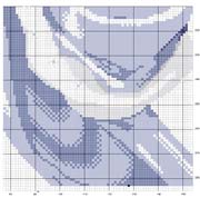 Schema punto croce Regina Invernale-6