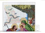 Schema punto croce Sacra Famiglia-b2