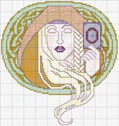 Schema punto croce Tarocchi