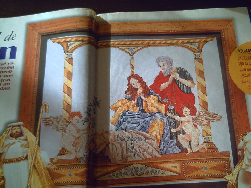 Schema punto croce Storia di natale