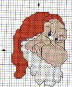 Schema punto croce brontolo4