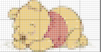 Schema punto croce Winnie50