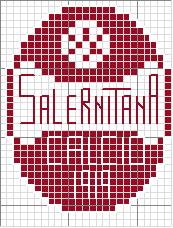 Schema punto croce Salernitana