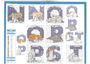 Schema punto croce Alfabeto-animali-ghiaccio-3