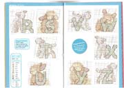 Schema punto croce Alfabeto-peloso-3