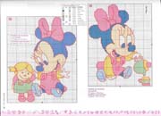 Schema punto croce baby disney 53
