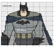Schema punto croce batman 3