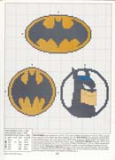 Schema punto croce Batman-4