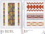 Schema punto croce bordi 7