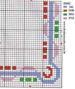 Schema punto croce bordino3