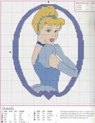 Schema punto croce cenicienta2