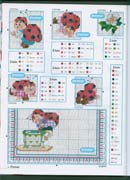 Schema punto croce coccinella 2